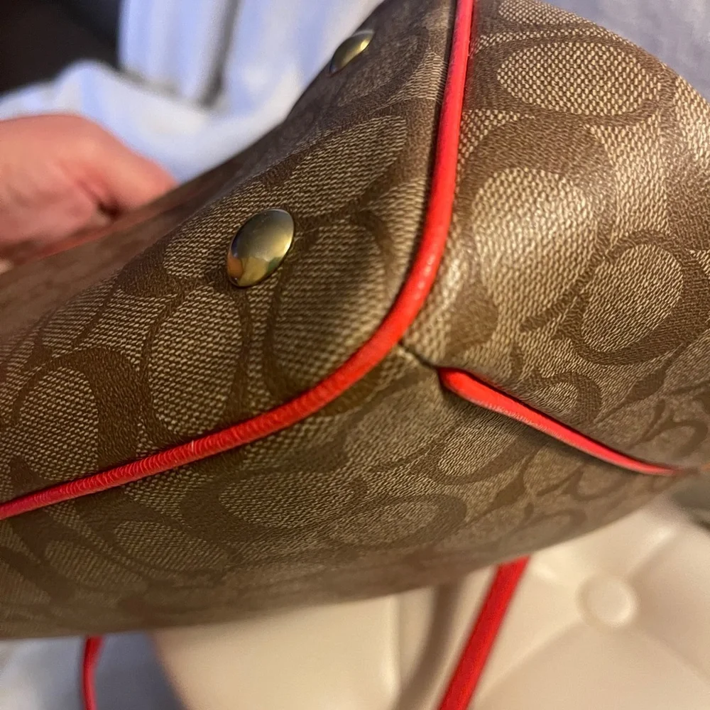 COACH Diaper / Gym / Laptop / Travel Shoulder Bag Tote - Picture 12 of 16